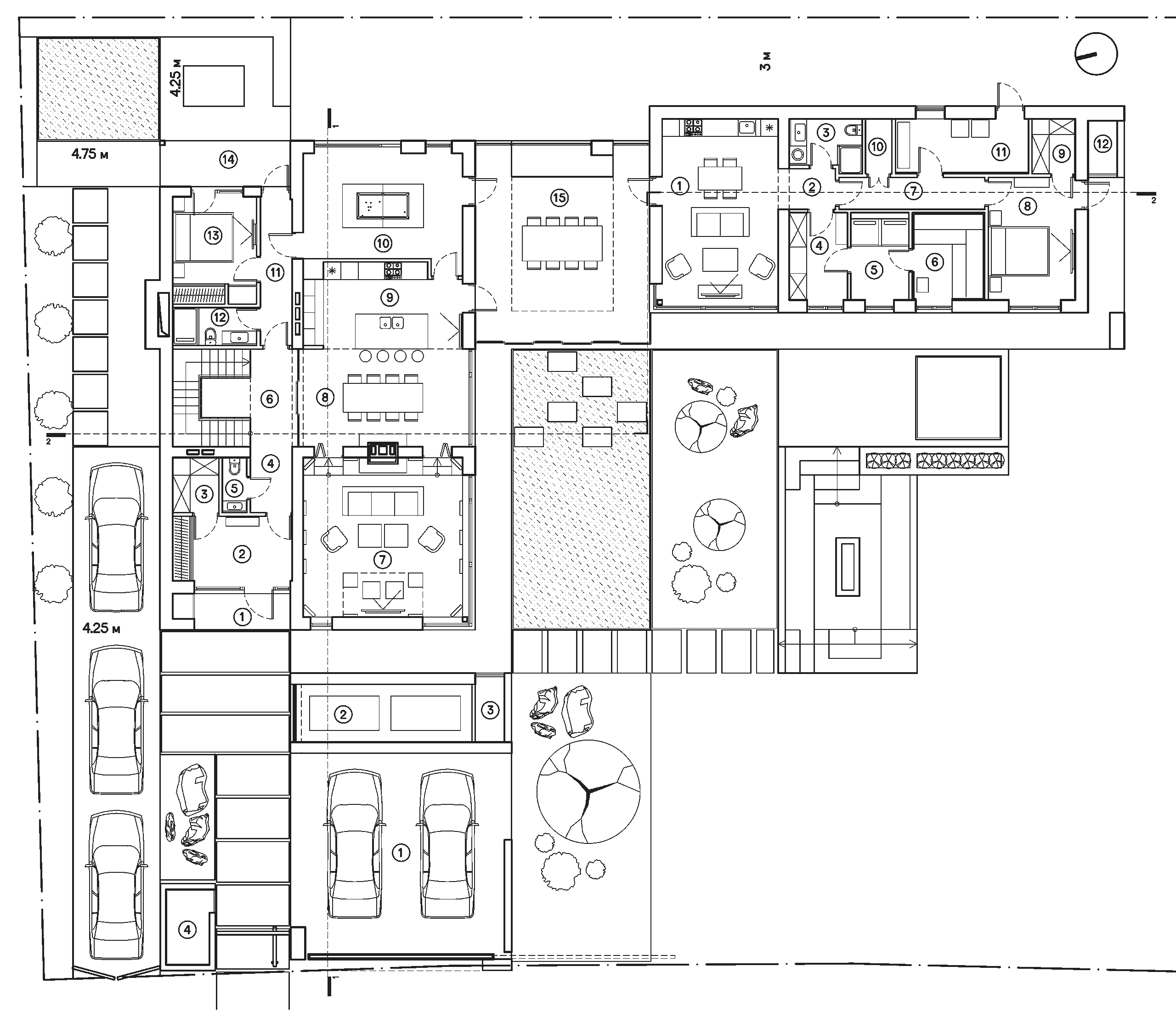Alexander Villa floor plan 1