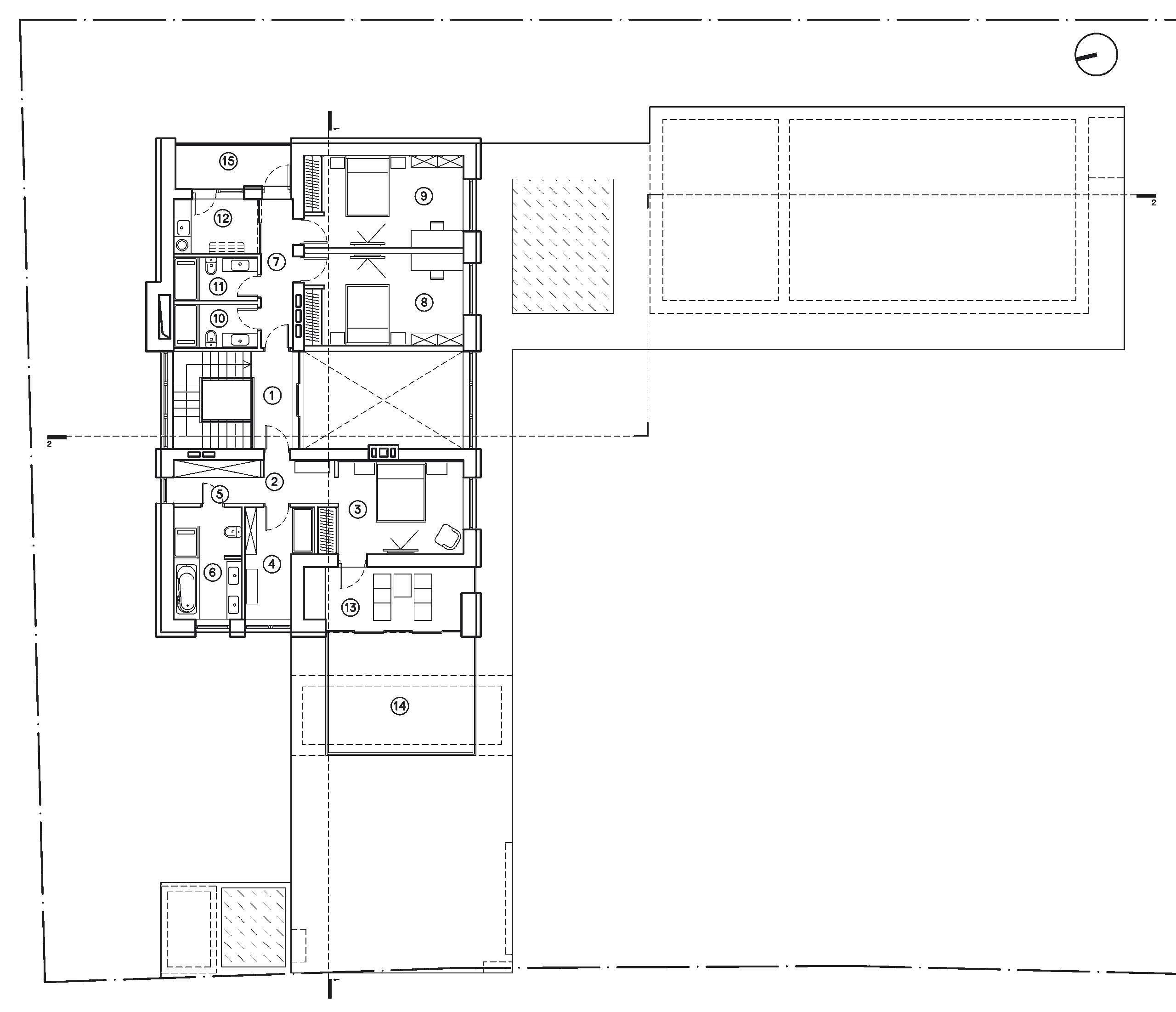 Alexander Villa floor plan 2