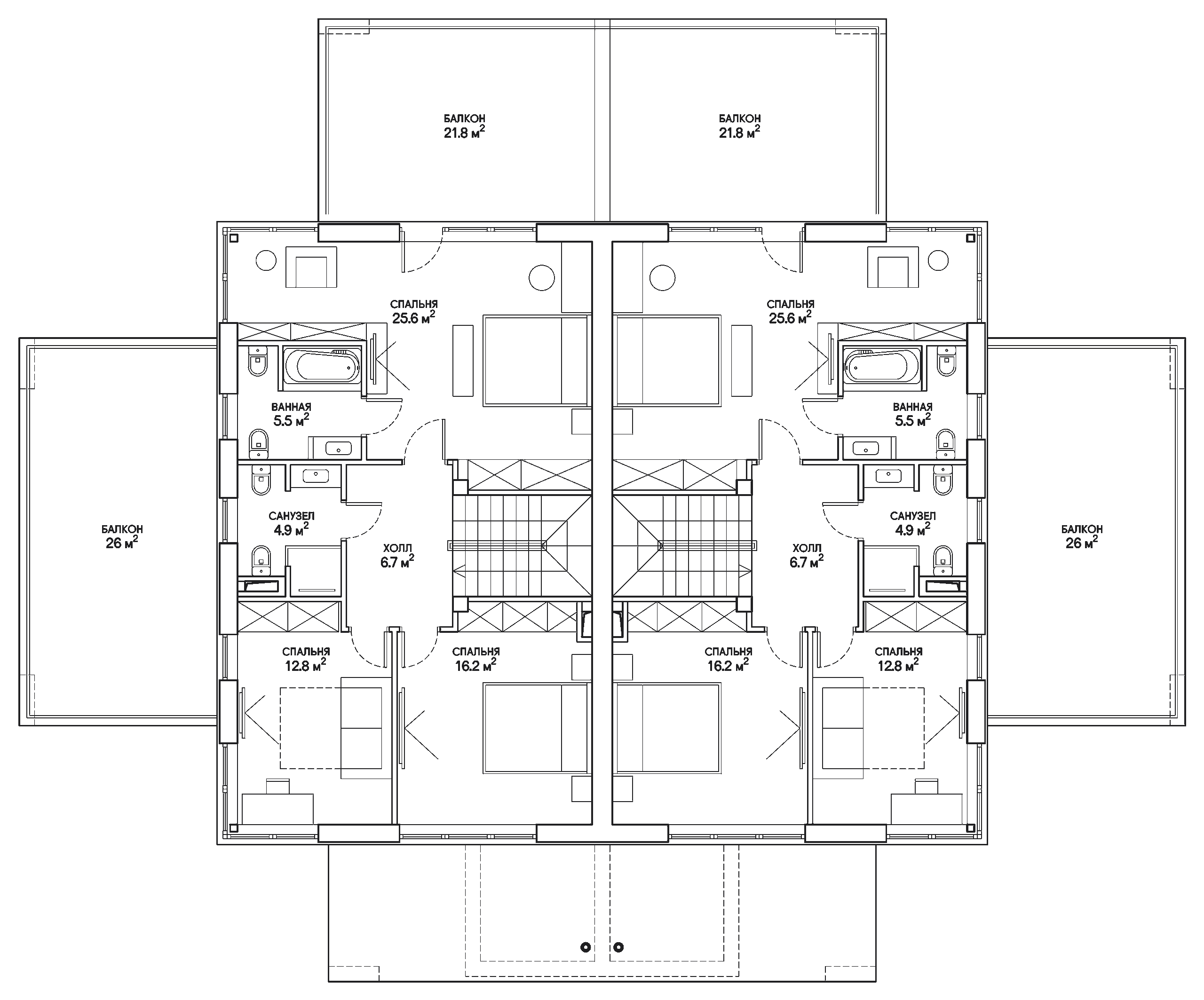 Astana Apartments floor plan 3