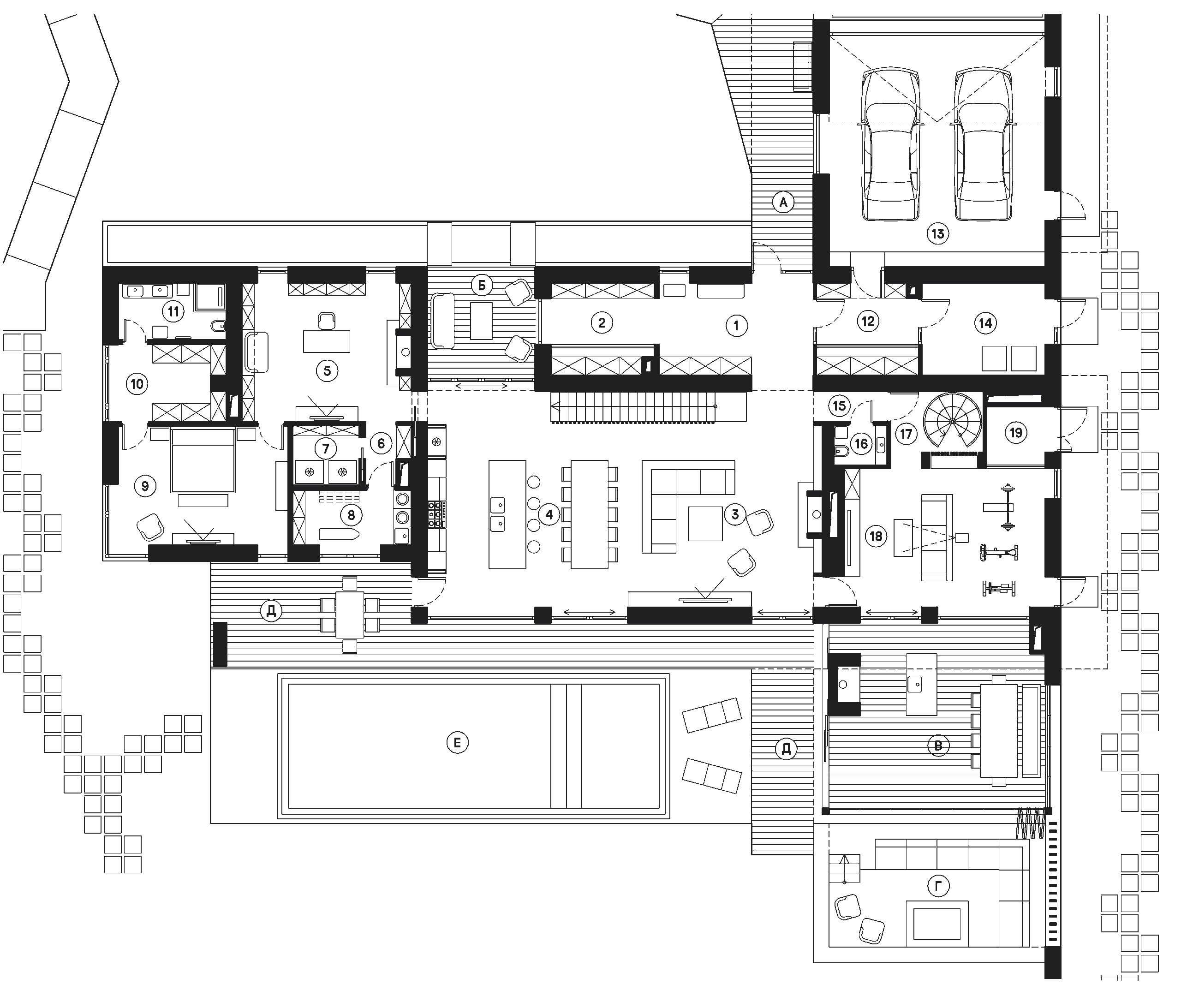 Gothenburg House floor plan 1