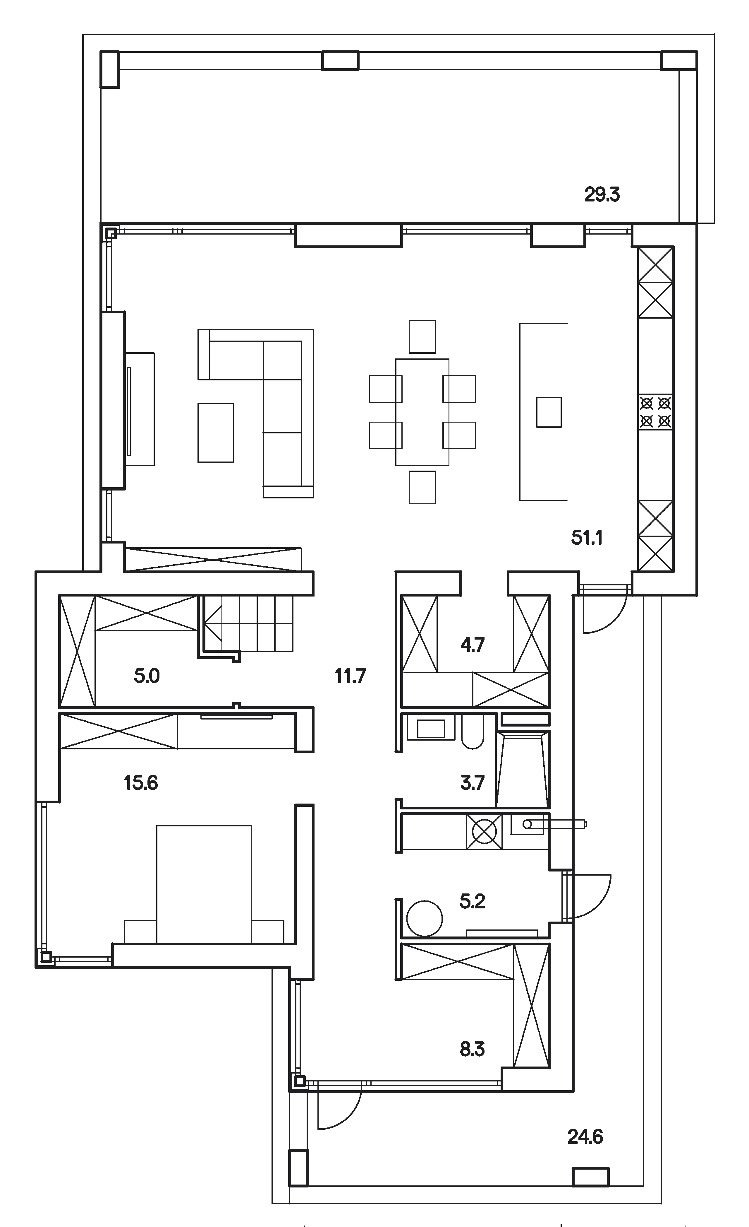Helvetia House floor plan 1