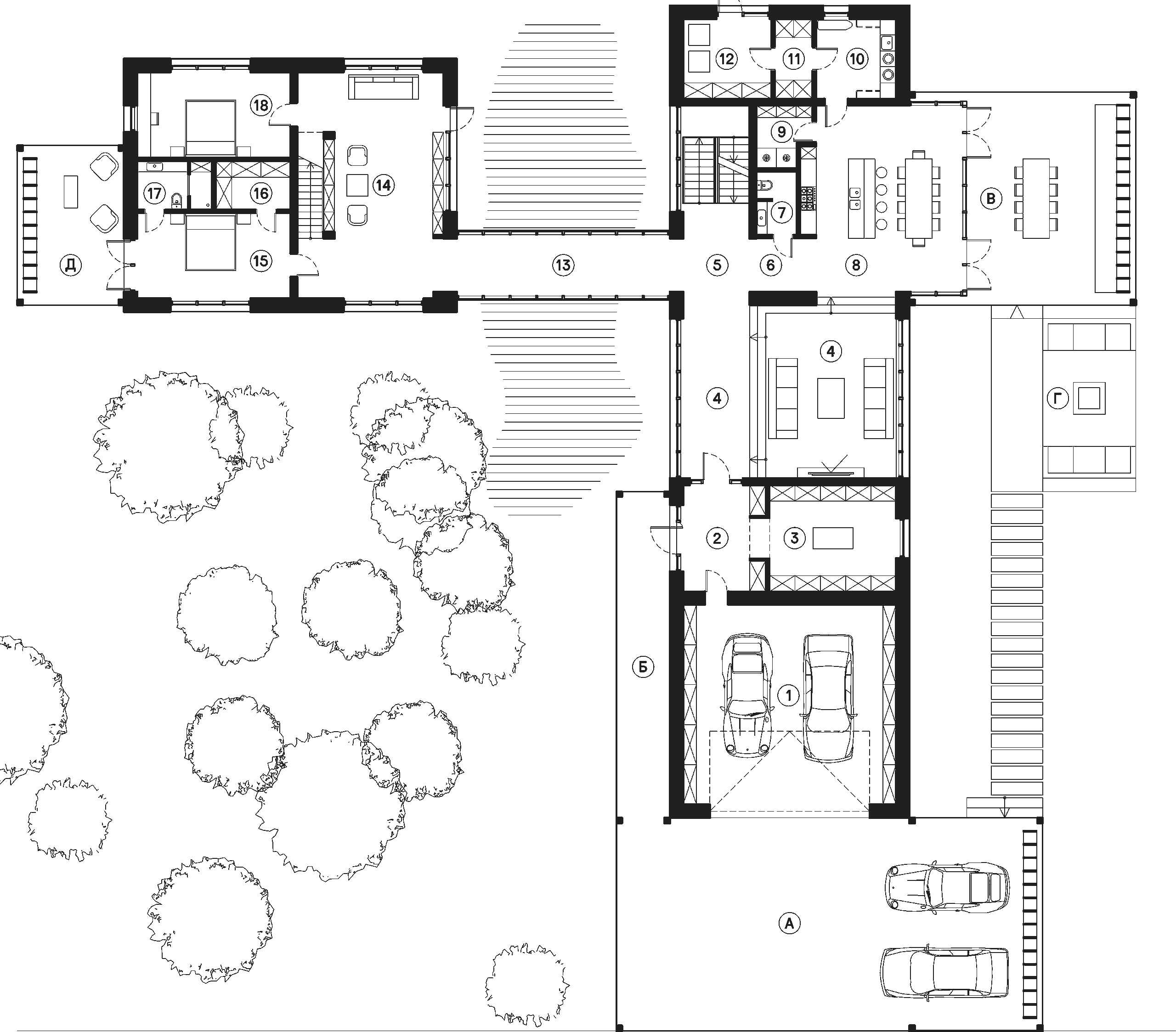 Karelia House floor plan 1