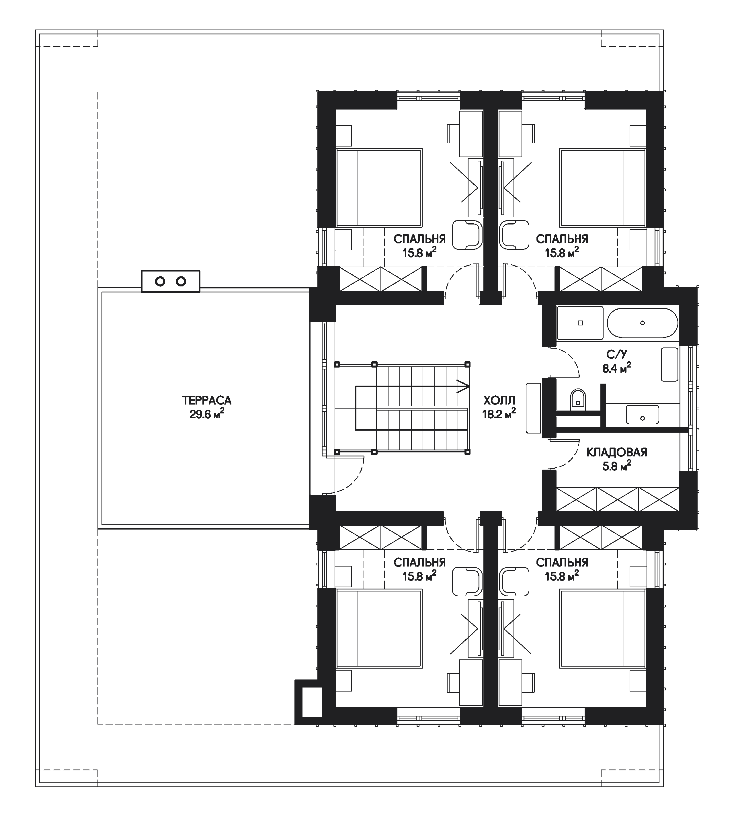 Kirovsk House floor plan 2