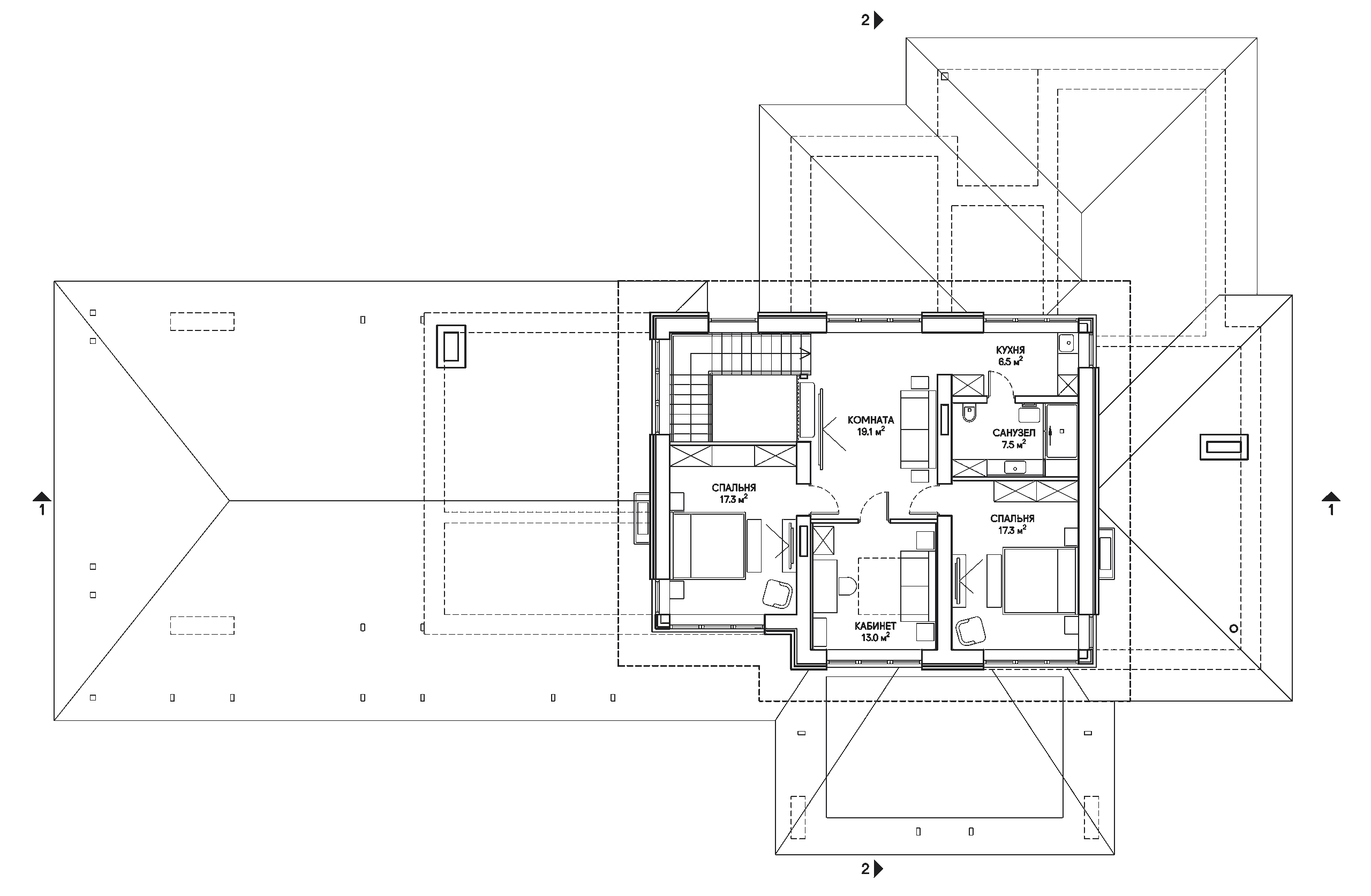 Riverside Residence floor plan 2