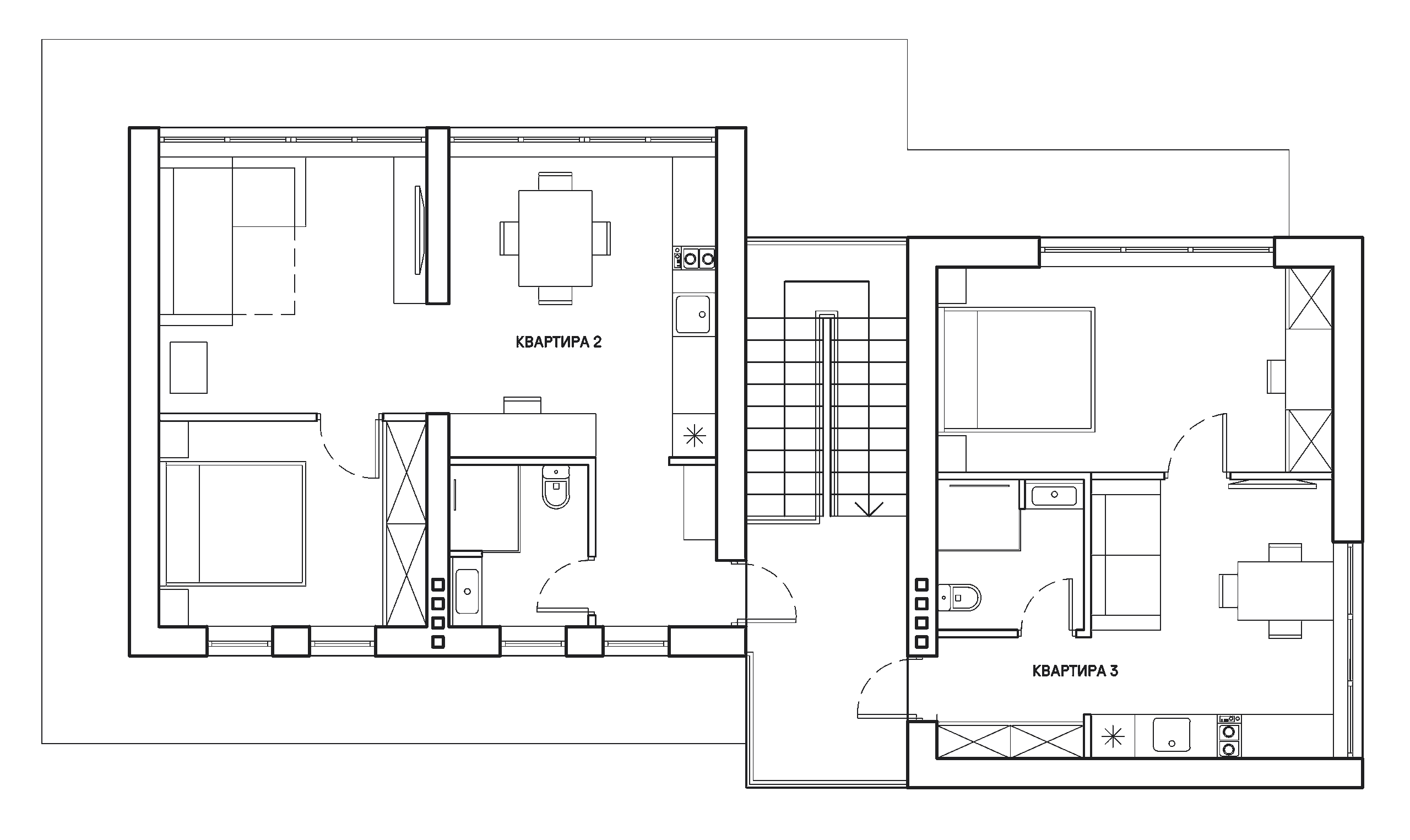 Seaside Apartments floor plan 3