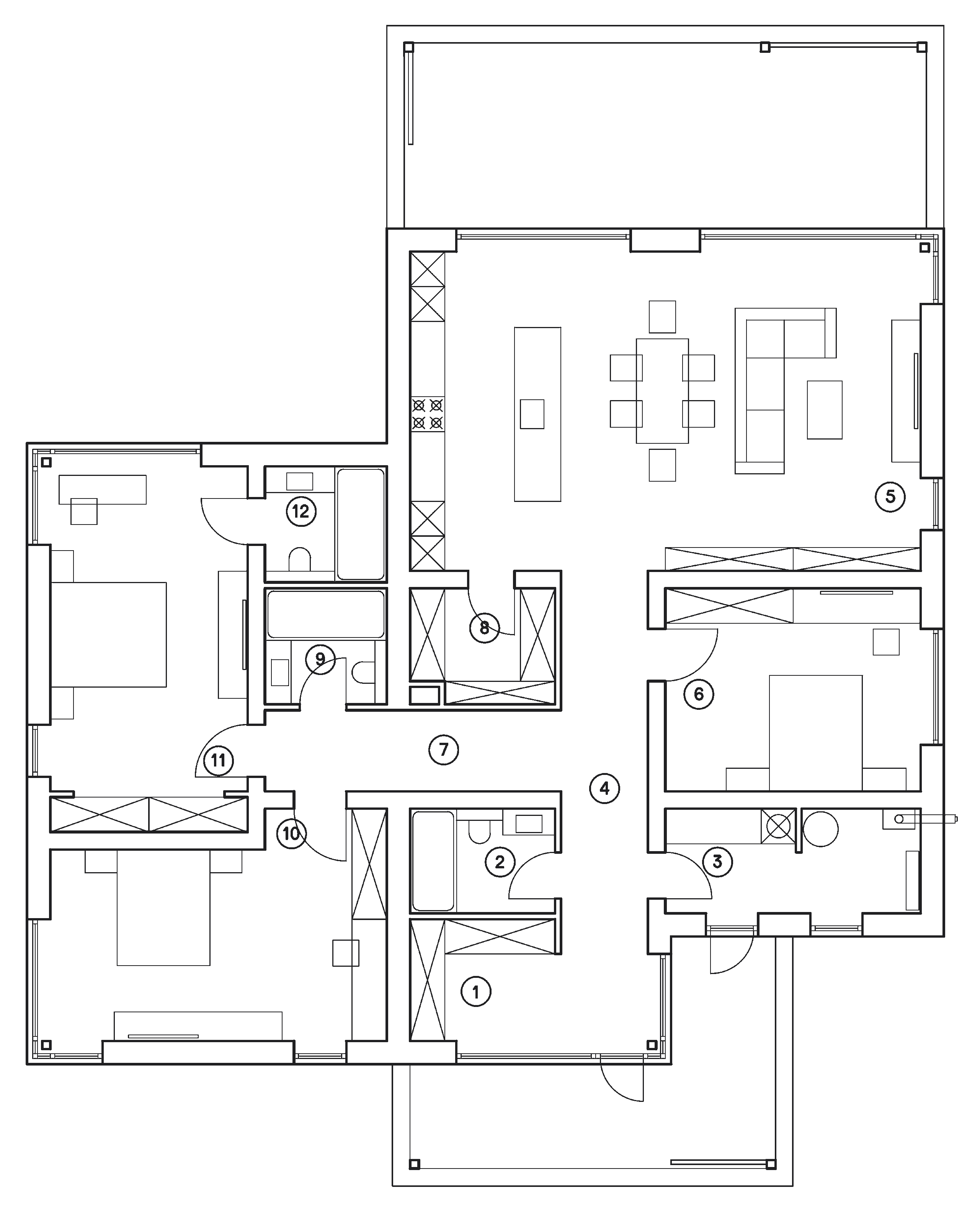 Tula House floor plan