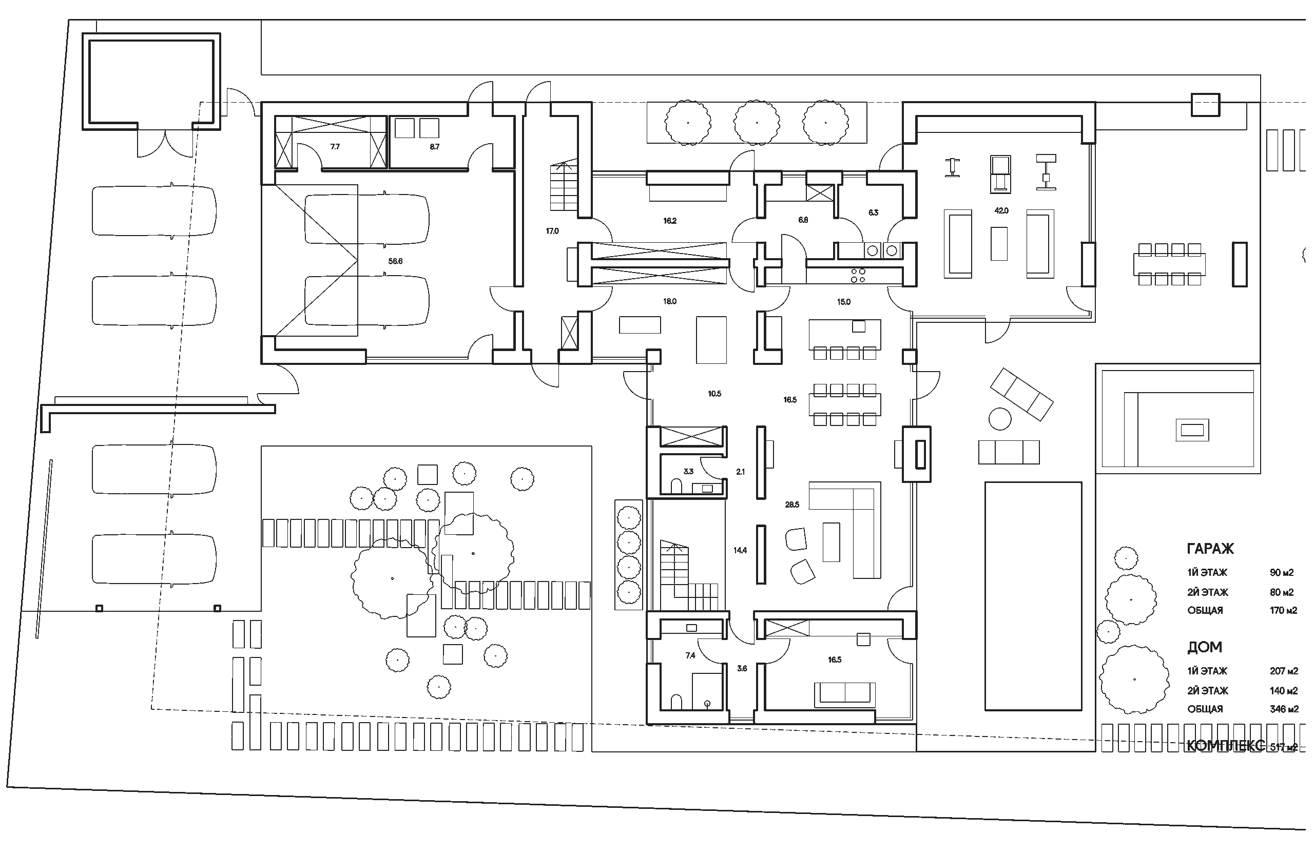 Villa Breeze floor plan 1