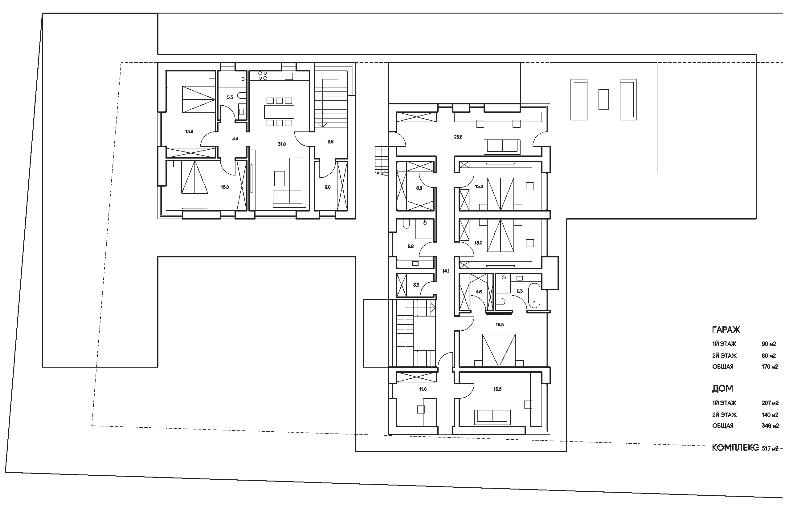 Villa Breeze floor plan 2