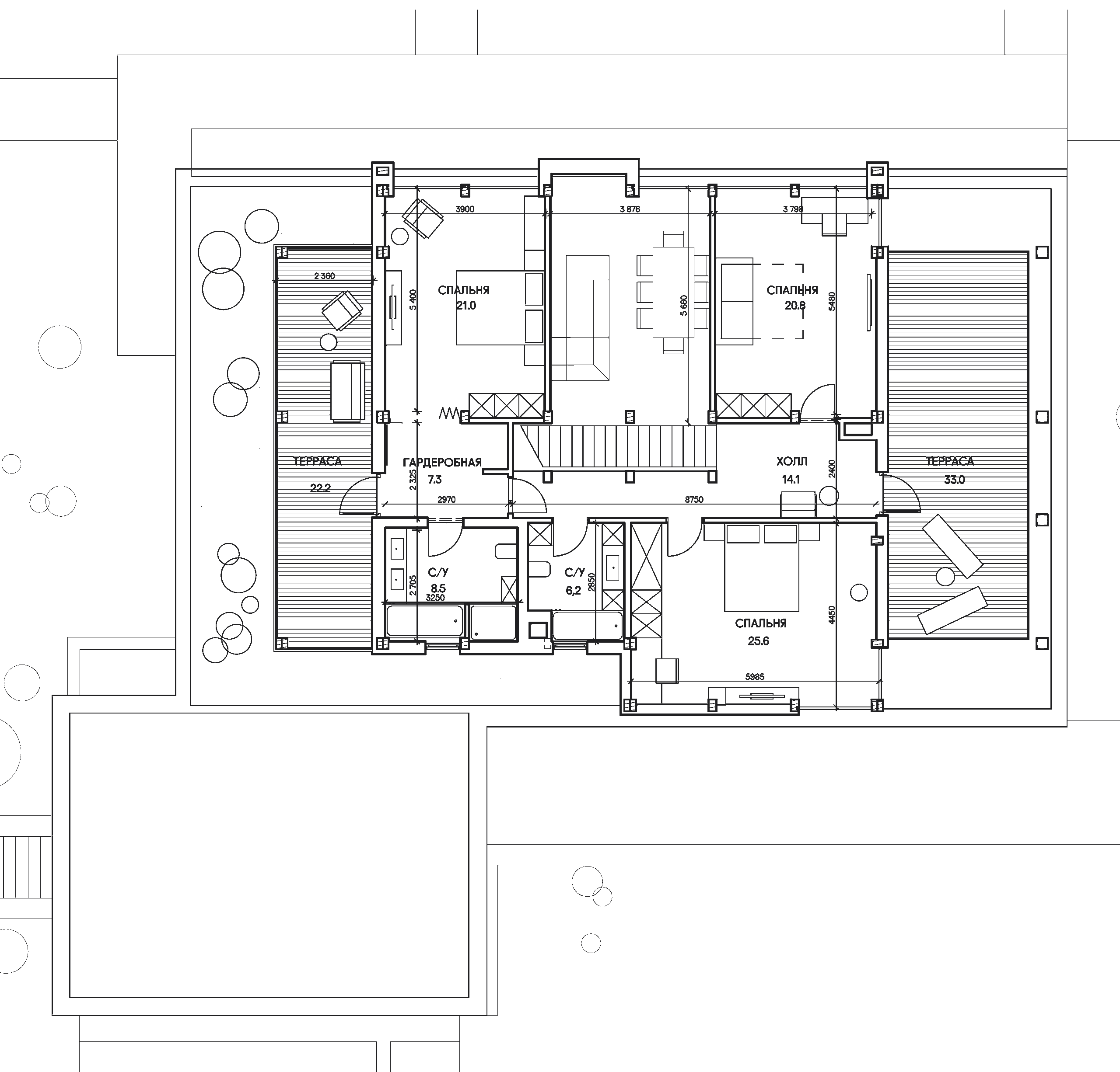 Villa Lugano floor plan 3